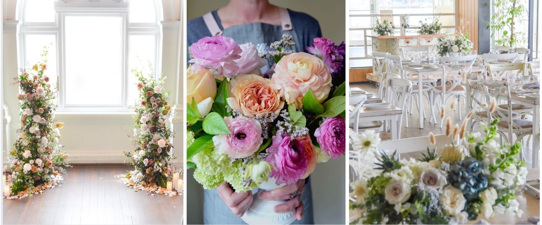 Perth_wedding_florist - three_images_of Flowers